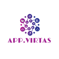Logo marki App Virtas korzystającej z usług Weroniki Wolskiej.