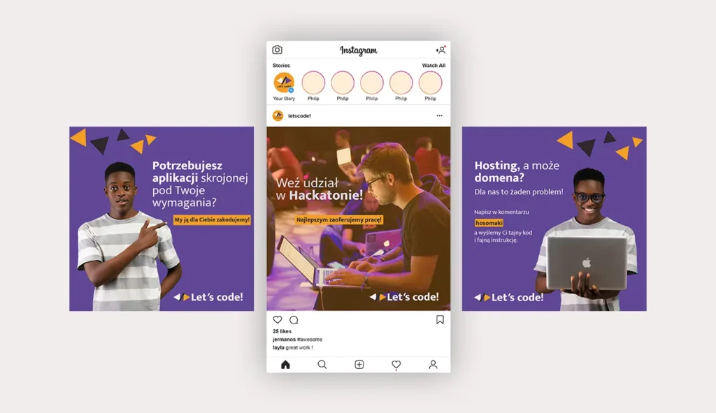 Efekt pracy graficznej Pauliny Strzyż-Pietrowskiej – profesjonalny design i elementy marketingu wizualnego. Początki w branży graficznej.