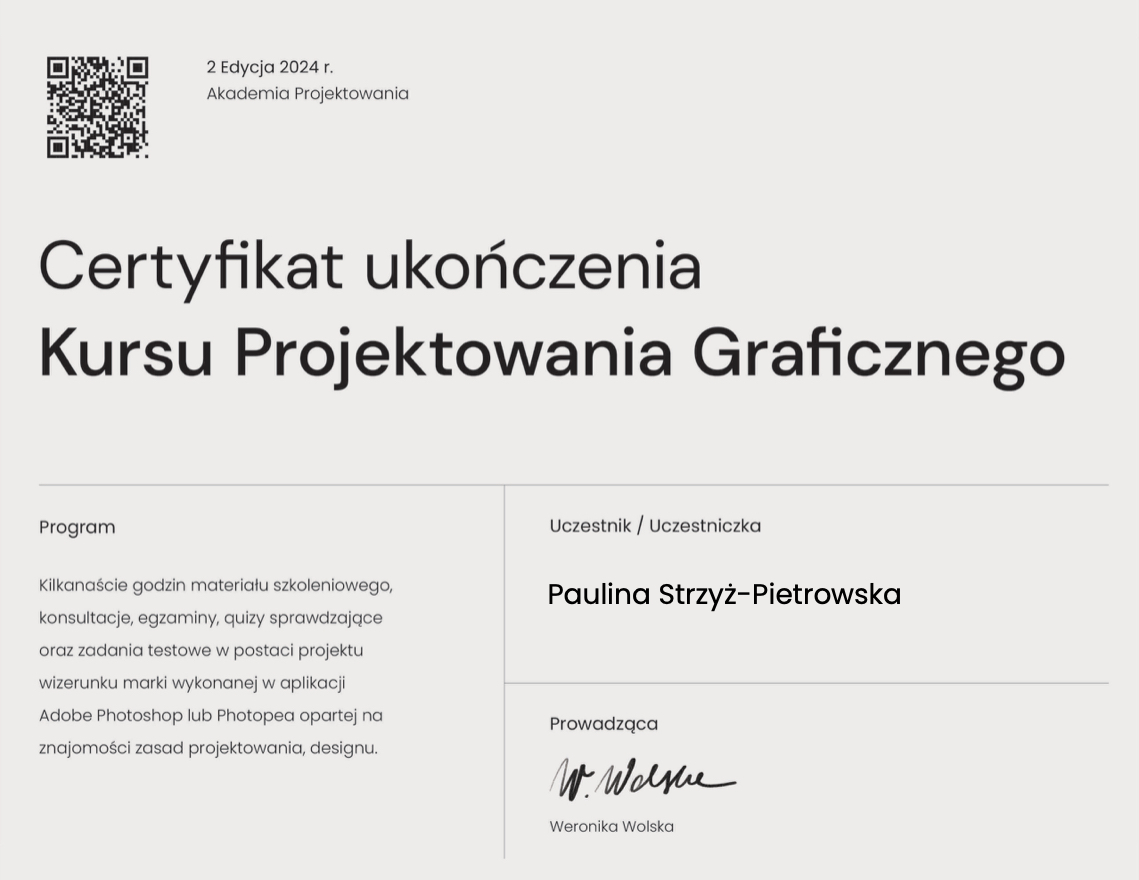 Projektowanie Graficzne od podstaw — Kurs PREMIUM